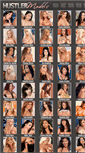 Mobile Screenshot of models.hustler.com